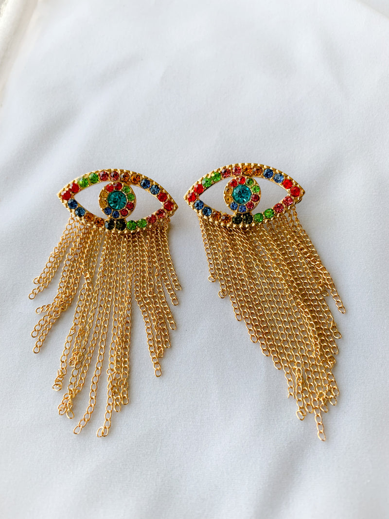 Evil Eye Earrings - Lily And Ann Online Boutique