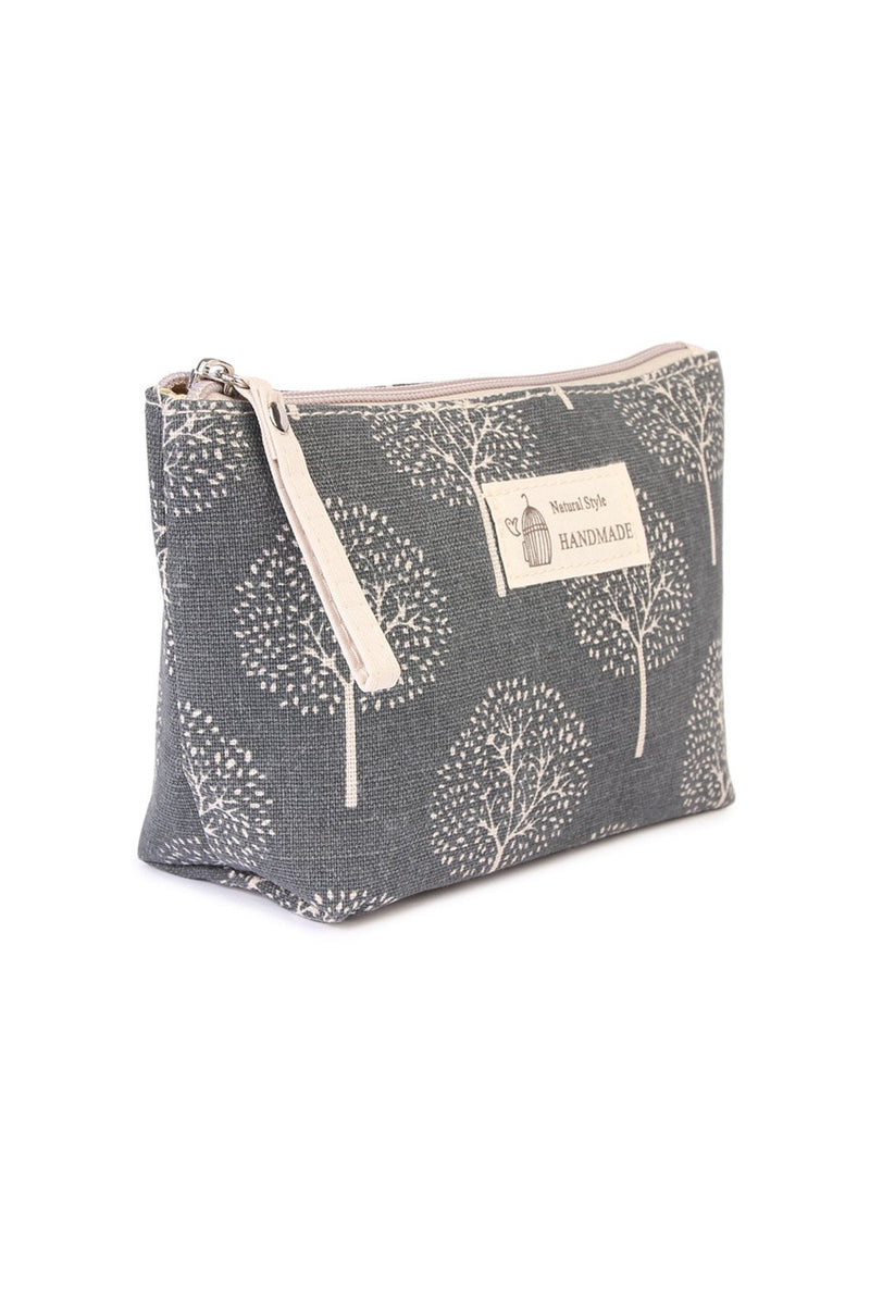 Tree Printed Cosmetic Bag - Lily And Ann Online Boutique