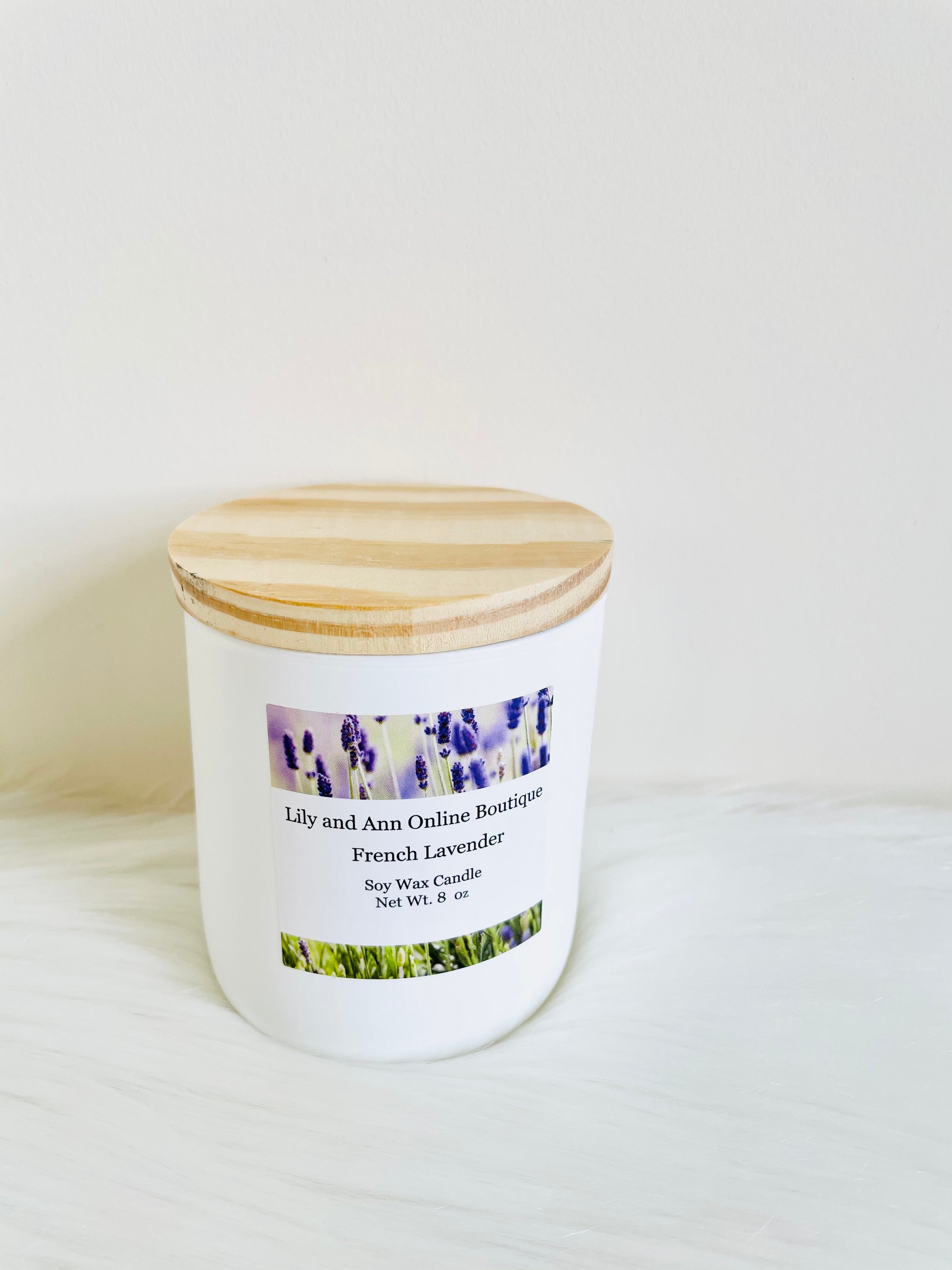 French Lavender Candle - Lily And Ann Online Boutique